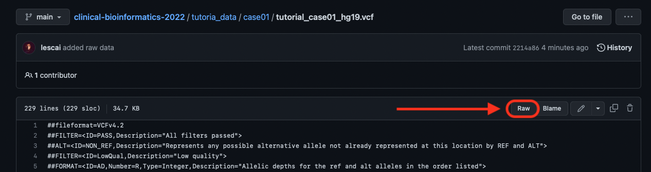 download vcf file