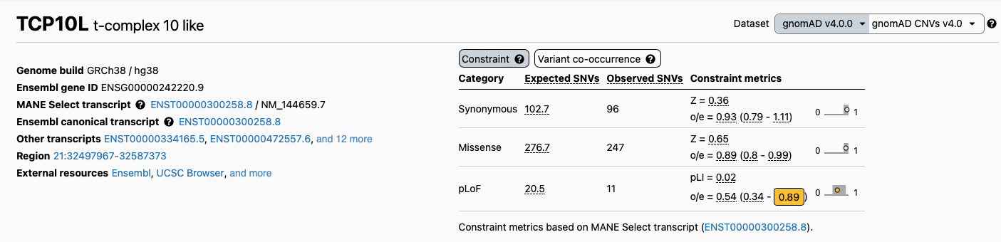 constraint